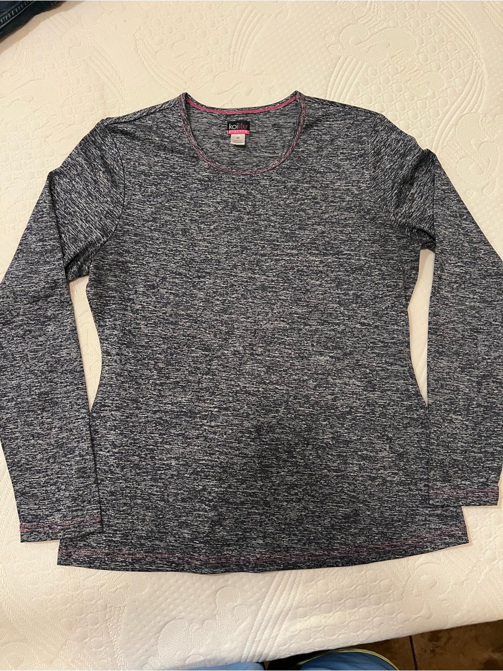 Women’s Koilite Stretch Blue Long-Sleeve Top